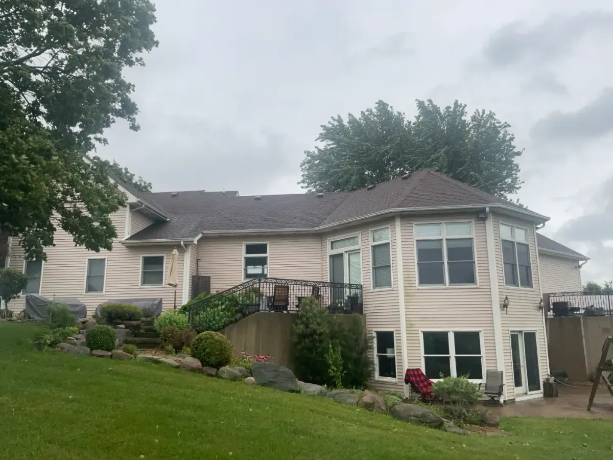 Before roofing work